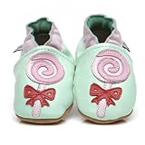 Soft Leather Baby Shoes Lollipop [ソフトレザーベビーシューズロリポップ] 6-12 months (12 cm)