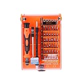 YCOSON 精密ドライバーセット修復ツールでJAKEMY JM-8130交換45個