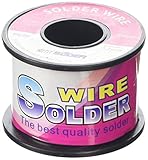 uxcell　ハンダワイヤリール　溶接ワイヤ 糸はんだ　リッド製　絶縁抵抗　回路基板　電気設備用　1.2mm直径