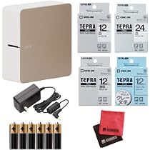 Amazon.co.jp: [セット品]キングジム テプラPRO MARK ベージュ 8点 