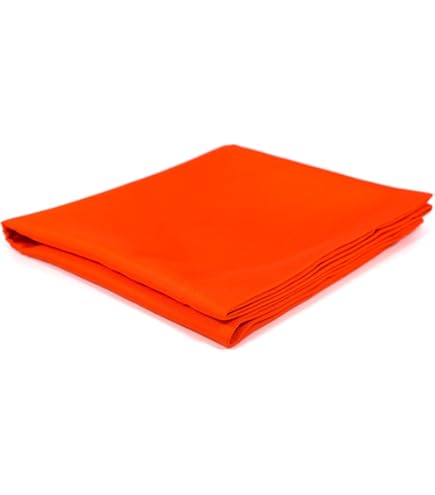 Amazon｜【茶道具・袱紗】 帛紗 朱 8匁 正絹（絹100％）｜茶道用