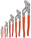 Stanley Proto J260XLS 5-piece XL Series Groove Joint Pliers Set [並行輸入品]