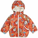 ベビー 女の子 中綿 (パロクラブ)PARO CLUB ジャンパー あったか裏ボア コート オレンジ 95cm