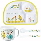 丸和貿易 ラブリーメイト ギフトセット ミュージカル にぎやかなイラストがお食事タイムを楽しめます