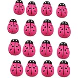 カラフルてんとう虫　てんとう虫マグネットステッカー　ホーム飾り・ガーデンオーナメント・置物・盆栽・ドールハウス・ミニチュア・風景装飾品・庭の装飾　7*11mm　100個セット