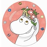 Petit Jour Paris Melamine Moomin Plate -Snorkmaiden by Petit Jour [並行輸入品]