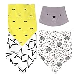 「タクミ」スタイ ビブ コットン 男の子 前掛け三角スタイ 柔らかい よだれかけ2層タイプ 両面可用 食事 保育園用 家用 サイズ調整可能