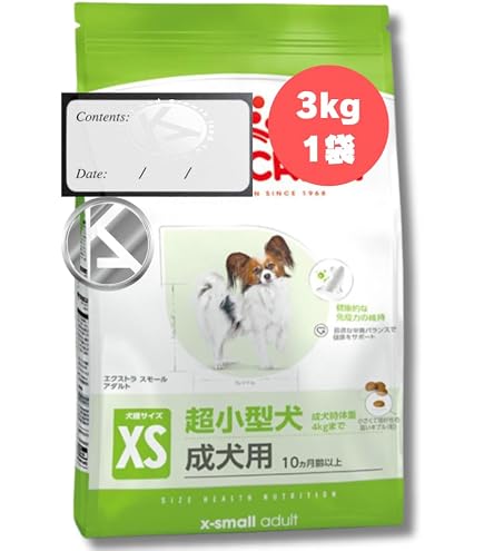 Amazon.co.jp: ロイヤルカナン エクストラ スモール アダルト 犬用 3kg
