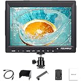 FEELWORLD FW759 7 inch IPS Camera Field DSLR Video Monitor with Sunshade 1280x800 Resolution 1080p Full HD 4K HDMI for BMPCC 