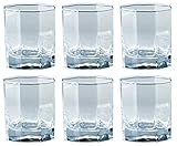 サントリーマーケティング ロックグラス クリア 300ml オクティムオールド 070-44 6個入り