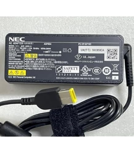 Amazon.co.jp: エヌイーシーNEC純正電源 20V4.5A ADP-90XD E A13