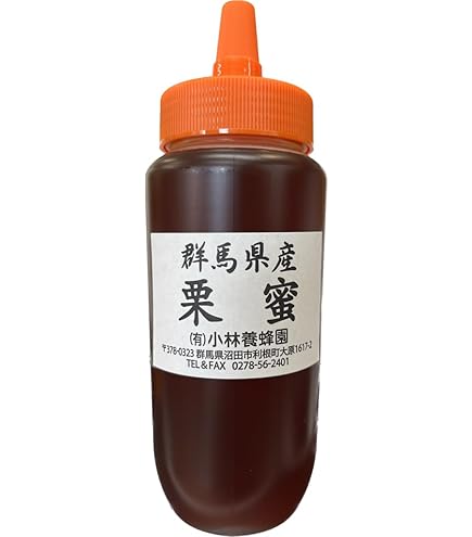 Amazon | 国産栗はちみつ 1200g 群馬県産 | 小林養蜂園 | はちみつ 通販