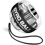 ツイストボール スナップボール パワーボール オートスタット グリップボール トレーニング器具 腕の筋トレ 手首 腕力 握力 筋力 リハビリ 腱鞘炎 予防 人気 (ブラック)…