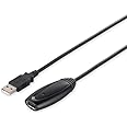 バッファロー BUFFALO USB2.0リピーターケーブル (A to A) 5.0m ブラック BSUAAR250BK