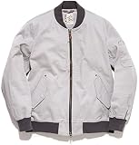 ROCKY(ロッキー)MA-1 ミリタリー ジャケット ユニセックス ストレッチツイル サンドグレー ３Ｌ
