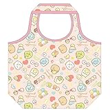 すみっコぐらし くるくるショッピングバッグ ぬいぐるみ ピンク SXAP1376