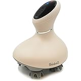 毛髪診断士プロデュース ShinkoQ ヘッドスパ 電動頭皮ブラシ 国内メーカー品 IPX7防水 頭皮ケア ヘッドケア シャンプーブラシ 頭皮ブラシ バイブレーション搭載 乾湿兼用 正規品 日本語取扱説明書付き 男女兼用 家庭用 自宅 出張