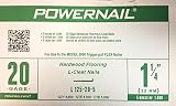 Powernail 20 GA 1 – 1 / 4 " HD L Cleatフローリングネイル