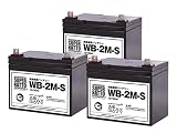 【初期補充電済み】 スーパーナット 溶接機用バッテリー WB-2M-S 3個セット■WB-2M互換■マイト工業 ネオシグマⅡ150 MBW-150-2 / ネオスーパー150-2M MBW-150-1