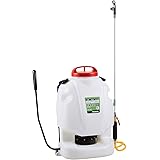 工進(KOSHIN) 背負い式 手動噴霧器 タンク 15L グランドマスター RW-15DX ボールコック 動噴ホース ダイヤフラム ポンプ 人力 加圧 消毒 防除 除草 カバー付き
