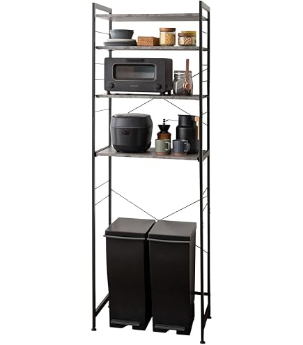 Amazon.co.jp: susunnus ゴミ箱上ラック 幅60 ステンレス キッチン
