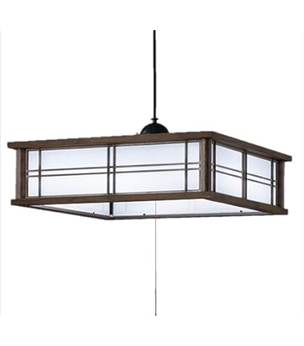 Amazon | TAKIZUMI(瀧住)ペンダントライト和風 ~6畳 LEDタイプ RV60063