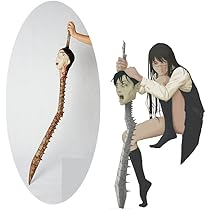 チェンソーマン　コスプレ　道具　チェンソー Amazon.co.jp: 【Sanjucos】 チェンソーマン 模擬刀 木製