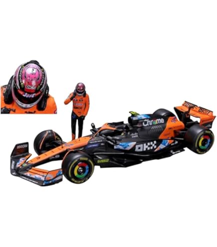 Amazon | Bburago 1/24 マクラーレン F1 チーム MCL38 (2024) No.4 L