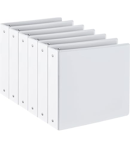 バインダー3セット Amazon | Blue Summit Supplies 3リングバインダーディバイダー