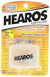 HEAROS High Fidelity Series Ear Plugs for Comfortable Long Term Use with Free Case, 1 Pair [並行輸入品]