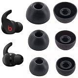 A-Pcas イヤーピース イヤーチップ イヤホンカバー Beat s Fit Pro 用 Beat Studio Buds 用 交換用シリコン製イヤーピース 遮音性 快適性 音質向上 水洗い可能 S/M/L 3ペアセット ブラック FitPro