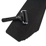 Steady Treads – のセットPVCフリー、ノンスリップ粘着階段踏み板and Handyインストールローラー 10 Quantity - 4x24 Inch / Roller ST-10-B