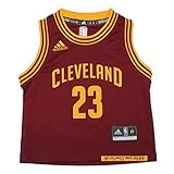 Cleveland Cavaliers James # 23 – Infant Boys Professional Jersey Top レッド