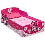 Delta Children Interactive Wood Toddler Bed Disney Minnie Mouse [並行輸入品]