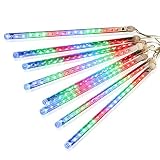50cm 8 Tube 240 Leds Shower Meteor Rain Light Tube for Wedding Party Christmas Xmas Decoration 5w Li
