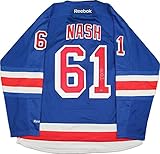 NHL New York Rangers Rick Nash署名リーボックブルーPremier Jersey