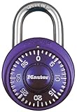 Master Lock 1526D Combination Lock, Purple [並行輸入品]