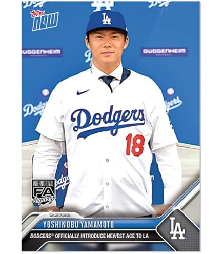Amazon.co.jp: #OS26 大谷翔平 山本由伸 TOPPS NOW ドジャース 入団