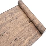 木目 糊 付 壁紙 ウォールステッカー オリジナルスキージー2枚 45cm×10m (アンティーク ウッド)