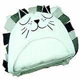 ベビーフード付きバスタオル動物の形ぬいぐるみブランケットバスローブボーイズガールズ吸湿クレーン (ライオンキング)