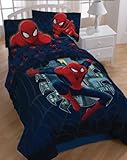 Marvel Spiderman Quilt in Full / Queen Size [並行輸入品]