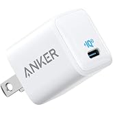 Anker PowerPort III Nano ホワイト | (PD対応 18W USB-C 超小型急速充電器)【PSE認証済/PowerIQ 3.0搭載】 iPhone, iPad, Galaxy, Xperia,その他Android各種対応