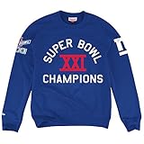 ニューヨーク・ジャイアンツNFLメンズHome Town Champsクルーネックプルオーバーフリース S ブルー
