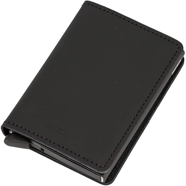 シークリッドセクリッド　ミニウォレット折り財布サフィアーノブラック Secrid Miniwallet Original Black