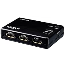 (未使用･未開封品)　グリーンハウス 手動切り替えタイプ HDMI切換器 Deep Color/3D映像 フルHD映像対応 3台用 リモコン付 Input3+Output1ポート GH-HSWC3-BK 0pbj0lf Amazon | グリーンハウス 手動切り替えタイプ HDMI切換器 Deep