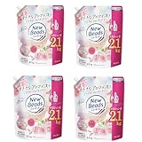 ニュービーズ ローズ＆マグノリア の香り 詰替用 2.1kg × 4個