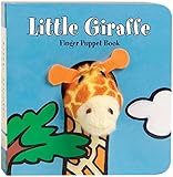 Chronicle Books (クロニクルブックス) えいごの絵本 キリン 指人形 リトル ジラフ Little Giraffe フィンガーパペット Finger Puppet Book えいご学習