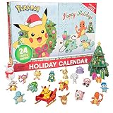 Wicked Cool Toys ポケモン ホリデー アドベントカレンダー 子供用 24ピース - おもちゃのキャラクターフィギュア16体&クリスマスアクセサリー8個付き - 初めての特別版 - 対象年齢4歳以上