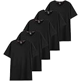 Amazon Sukinana インナーシャツ メンズ 肌着 ５枚組 綿100 Vネック Tシャツ 半袖 防菌防臭 クセになる肌触り 無地 メンズ 服 Tシャツ カットソー 通販