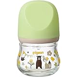 【耐熱ガラス製 80ml】 ピジョン Pigeon 母乳実感 哺乳びん my Precious クマ 0ヶ月から おっぱい育児を確実にサポートする哺乳びん